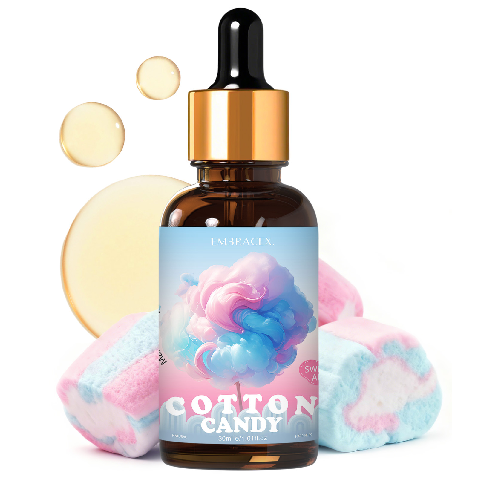 Candle Making Fragrance Oils - 30ml Cotton Candy Fragrance Oils Car