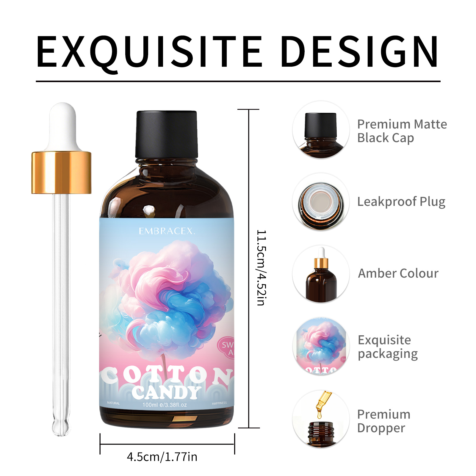 100ml Cotton Candy Fragrance O - Candle Making Fragrance Oils 评论和价格
