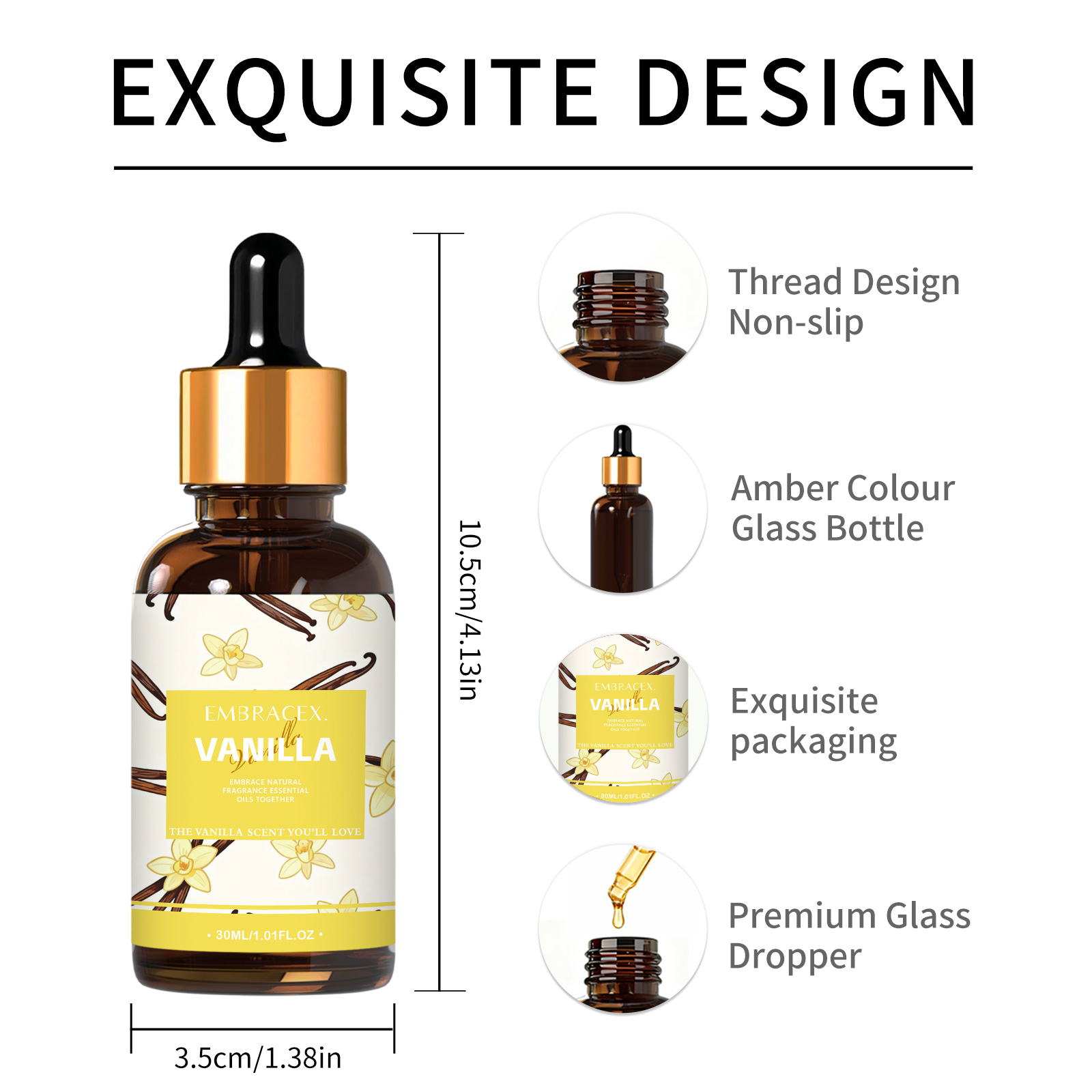30ml Vanilla Fragrance Oils Fo - Candle Making Fragrance Oils 评论和价格