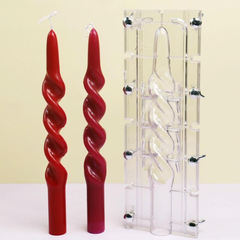 Twisted Stripe Column Acrylic  - Candle Making Workshop 评论和价格
