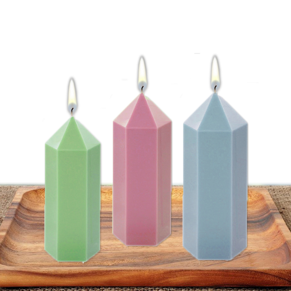 3D Hexagonal Column Candle Mol - Candle Making Workshop 评论和价格