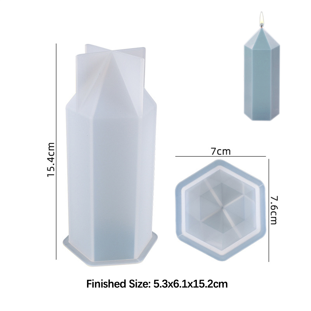 3D Hexagonal Column Candle Mol - Candle Making Workshop 评论和价格