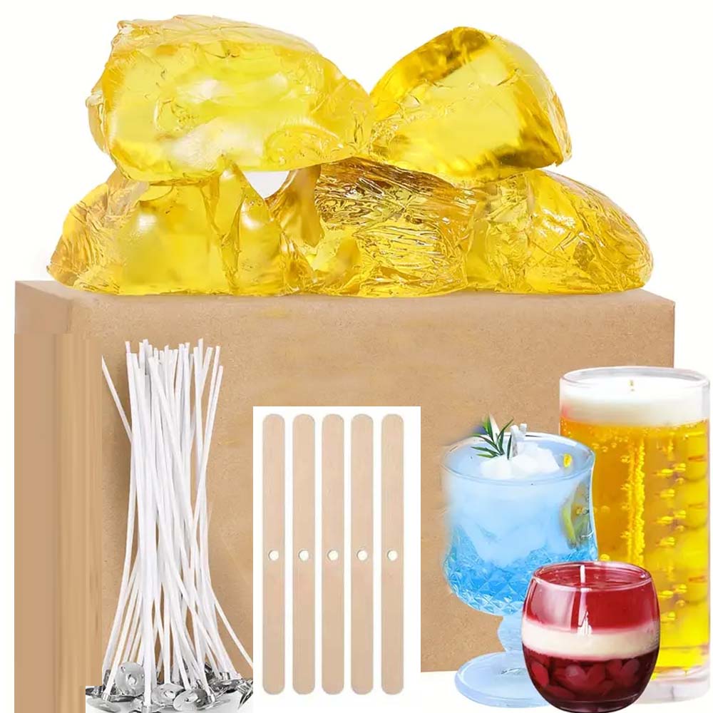 200g Yellow Clear Gel Jelly Wa - Candle Making Workshop 评论和价格