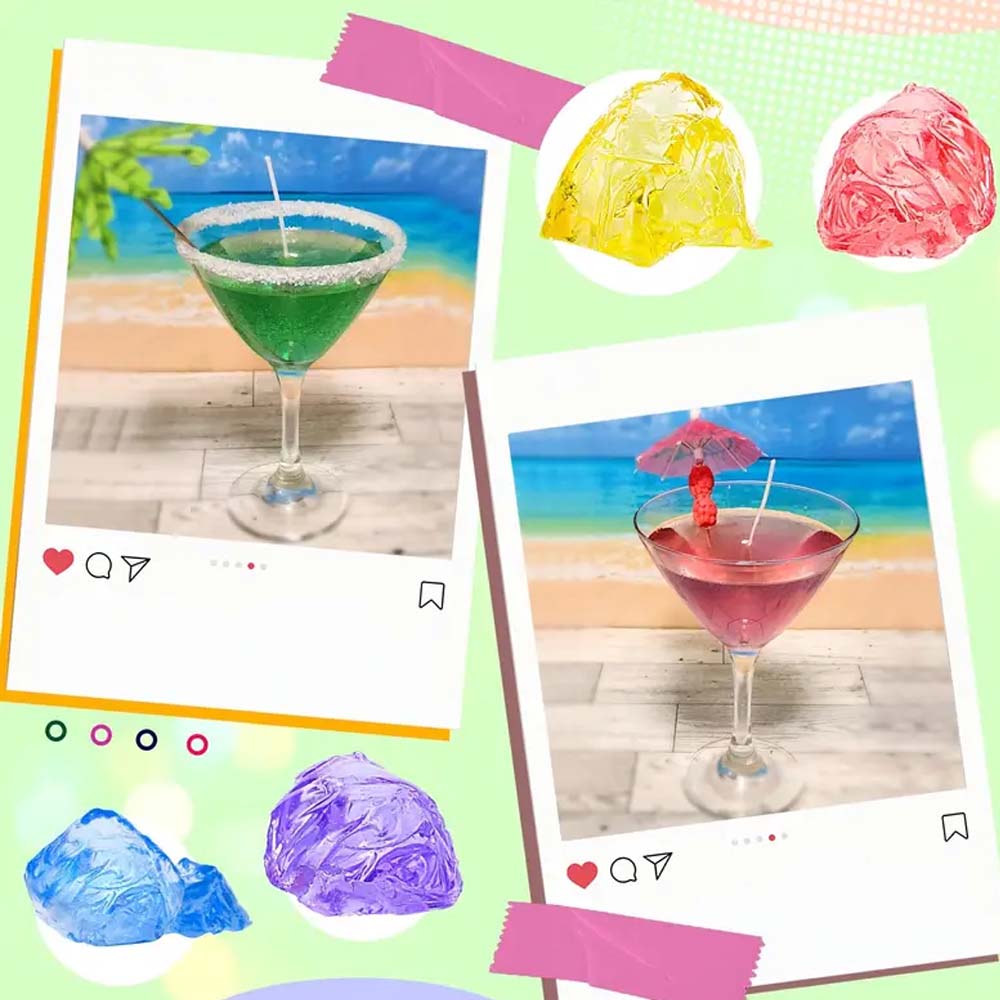 200g Yellow Clear Gel Jelly Wa - Candle Making Workshop 评论和价格