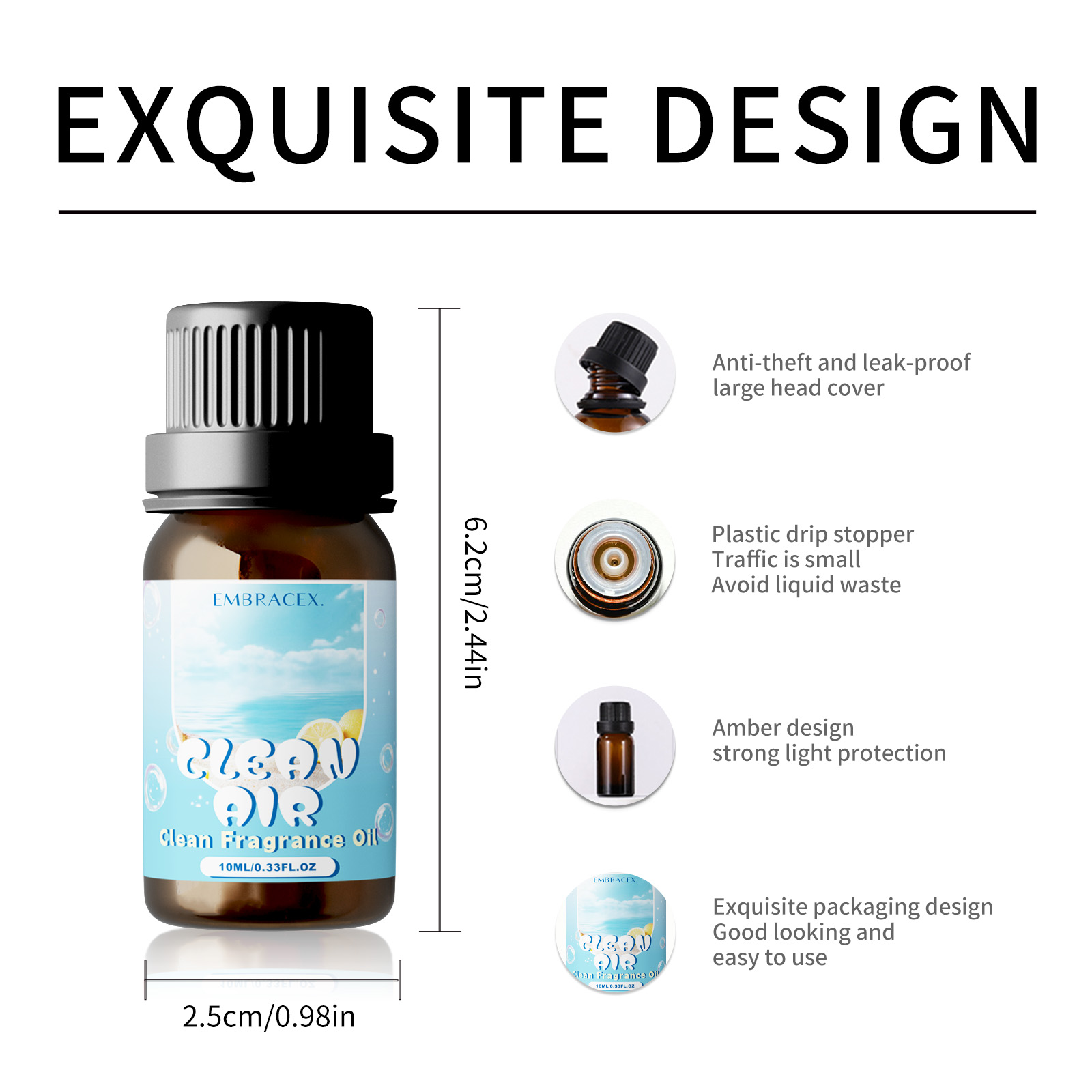 10ml Clean Air Fragrance Oils  - Candle Making Fragrance Oils 评论和价格