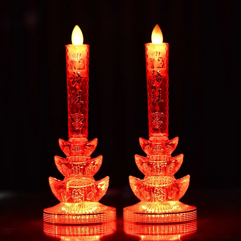 2pcs LED Simulation Flame Cand - Candle Making Uk 评论和价格
