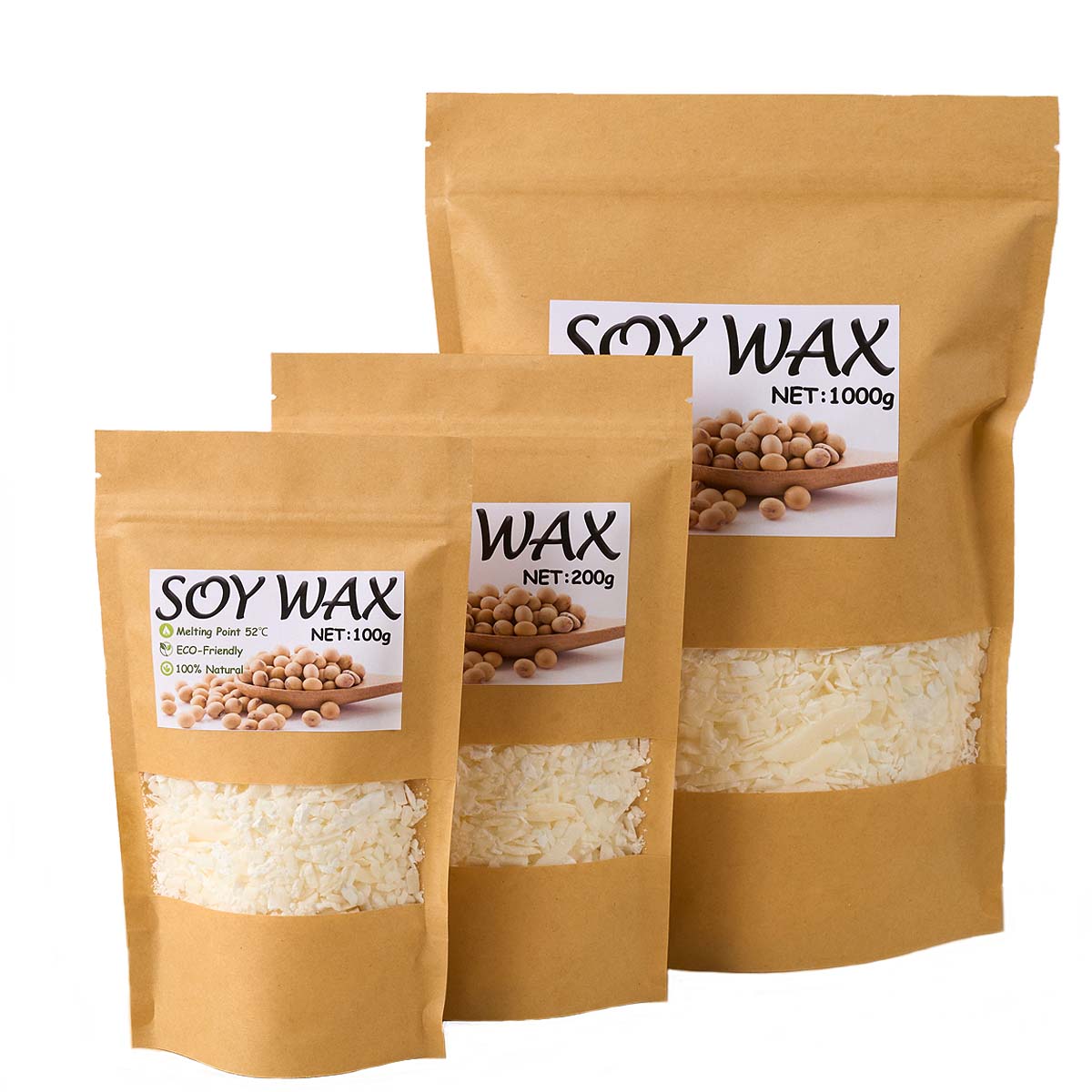 1 Pounds Pure White Soy Wax Fo - Candle Making Workshop 评论和价格