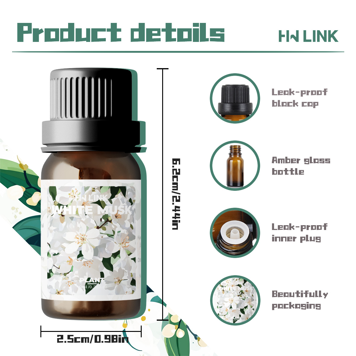 10ml White Musk Fragrance Oils - Candle Making Fragrance Oils 评论和价格