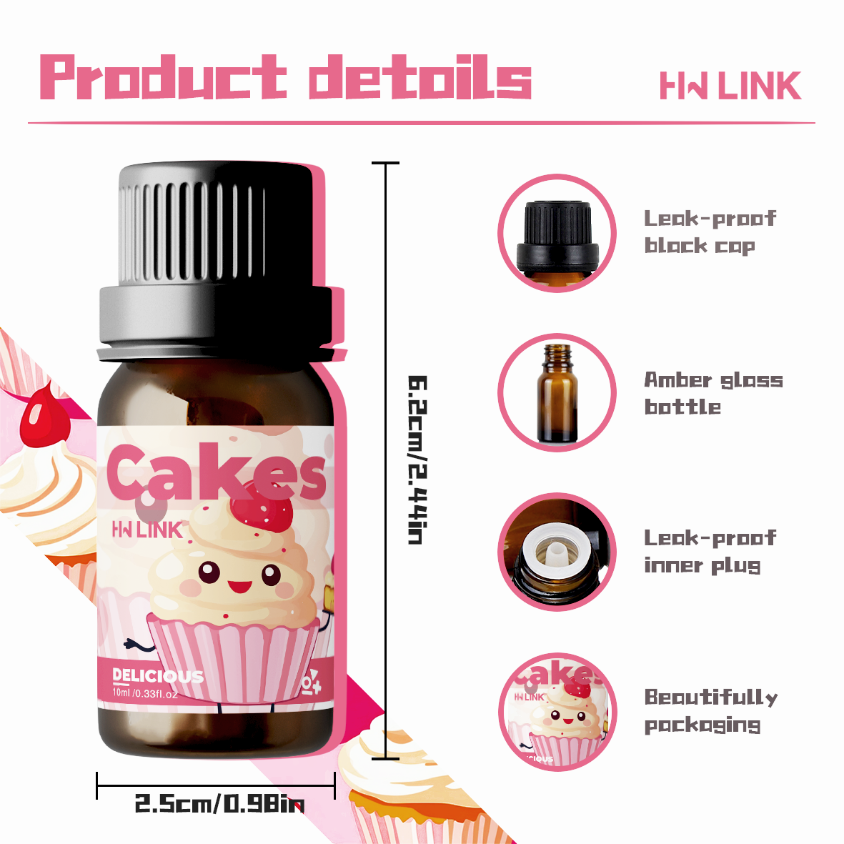 10ml Cakes Fragrance Oils Cand - Candle Making Scents 评论和价格