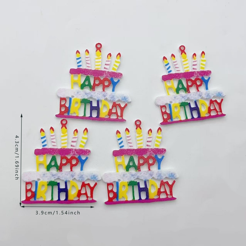 10Pcs Colorful Happy Birthday  - Candle Making Date 评论和价格