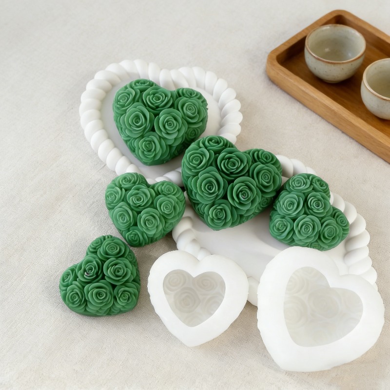 DIY Love Rose Flowers Valentin - Candle Making Uk 评论和价格