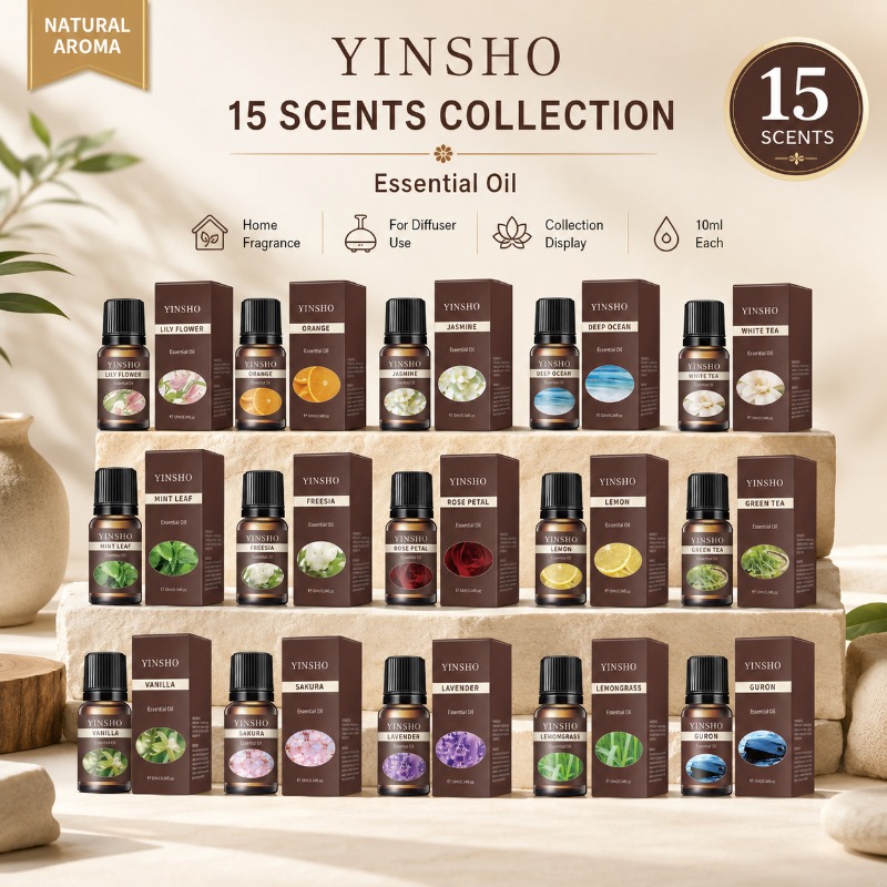 Fragrance Essential Oil Set 15 - Candle Making Fragrance Oils 评论和价格