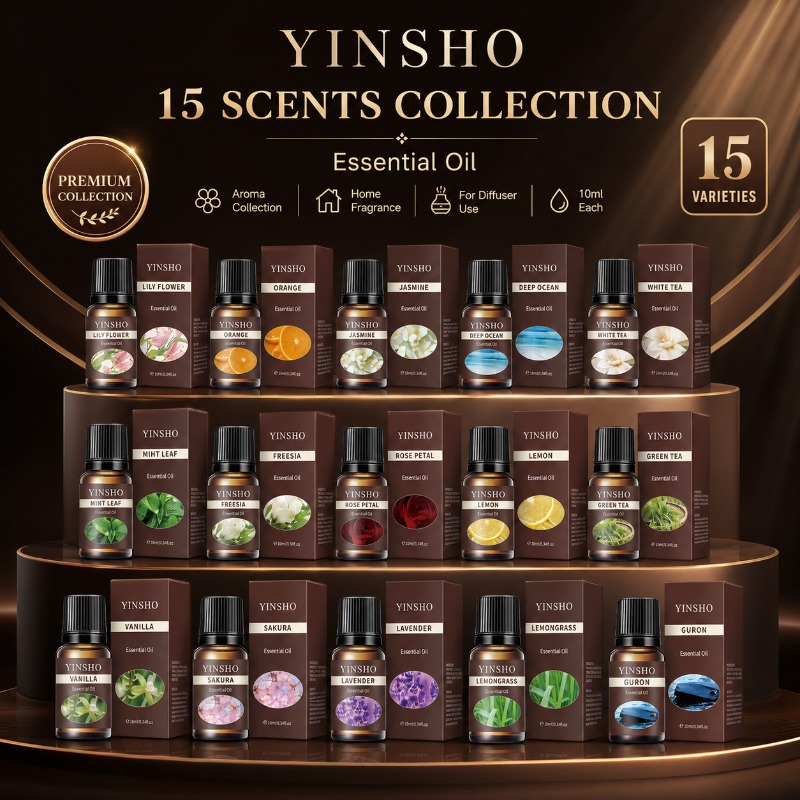 Fragrance Essential Oil Set 15 - Candle Making Fragrance Oils 评论和价格