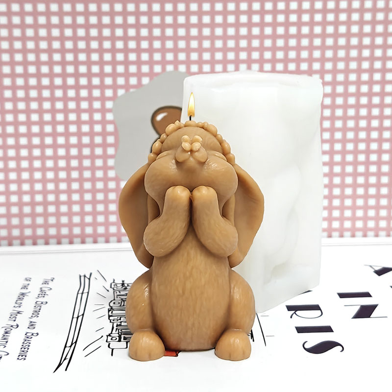 Prayer Rabbit Candle Mold Sili - Candle Making Workshop 评论和价格
