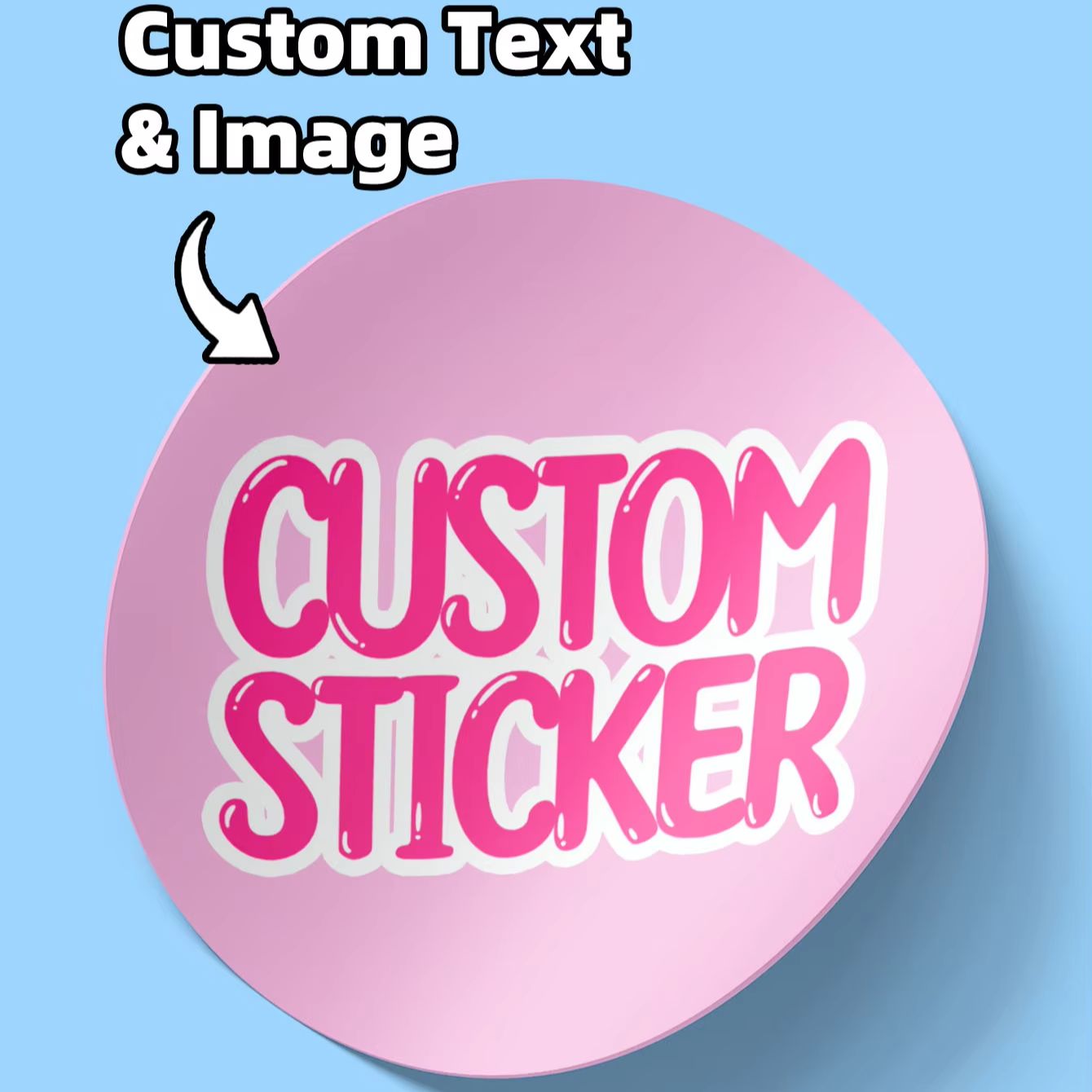 1-150PCS Custom Round Waterpro - Label Sticker Round 评论和价格
