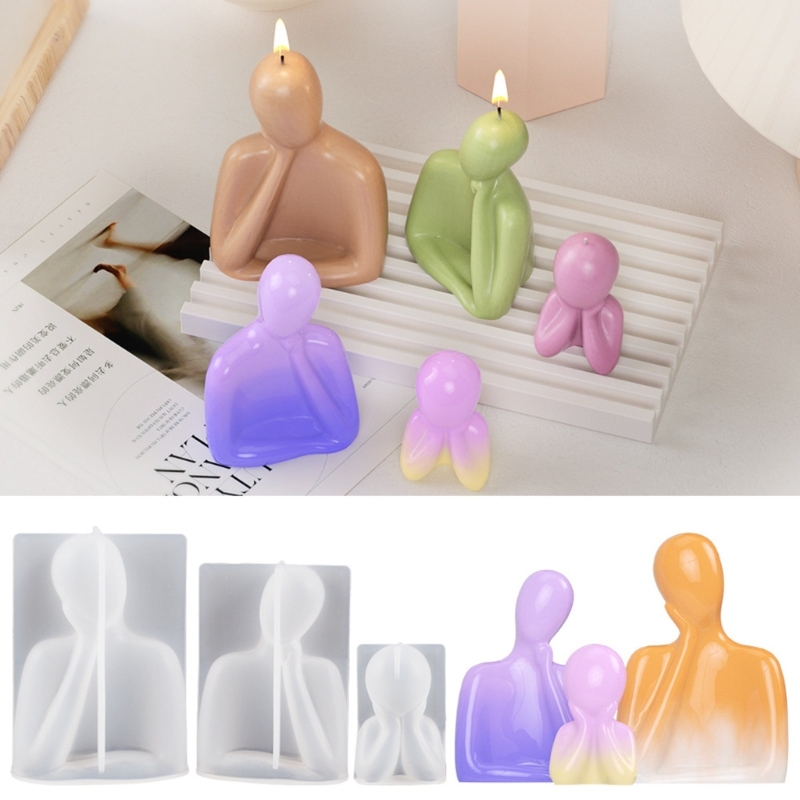 3D Family Candle Silicone Mold - Candle Making Scents 评论和价格