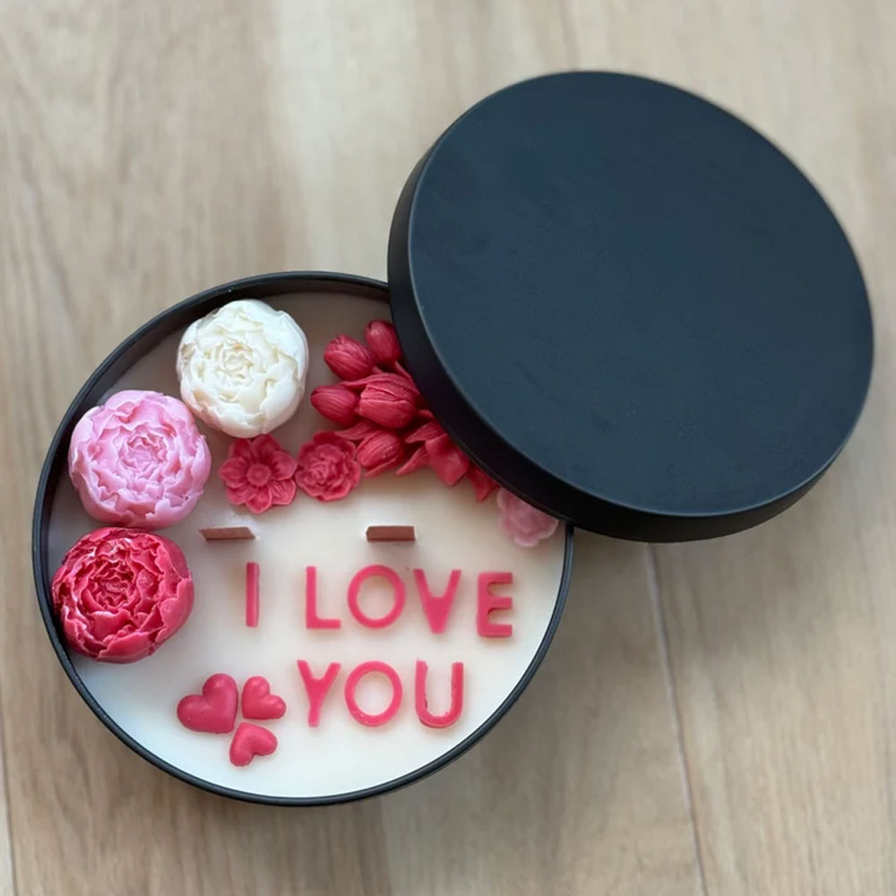 2pcs Austin Heart Silicone Can - Candle Making Austin 评论和价格