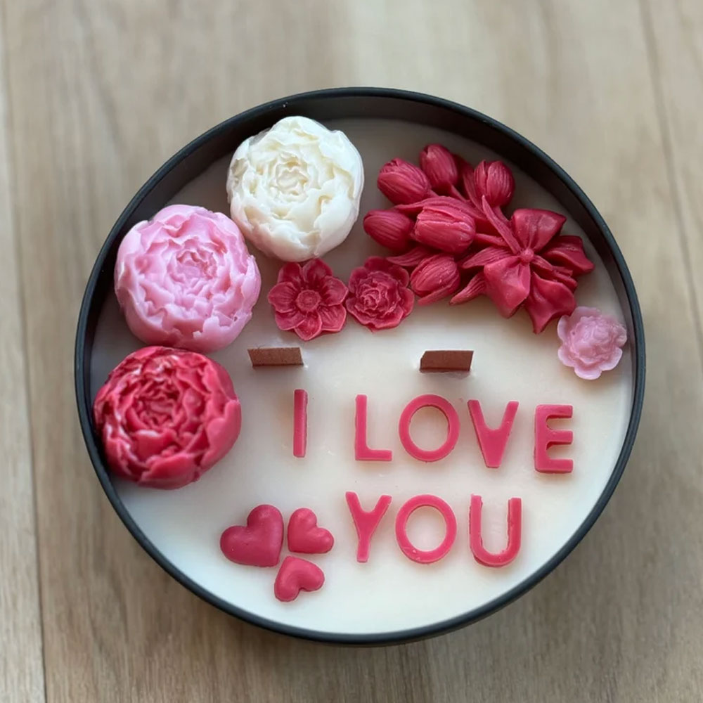 2pcs Austin Heart Silicone Can - Candle Making Austin 评论和价格