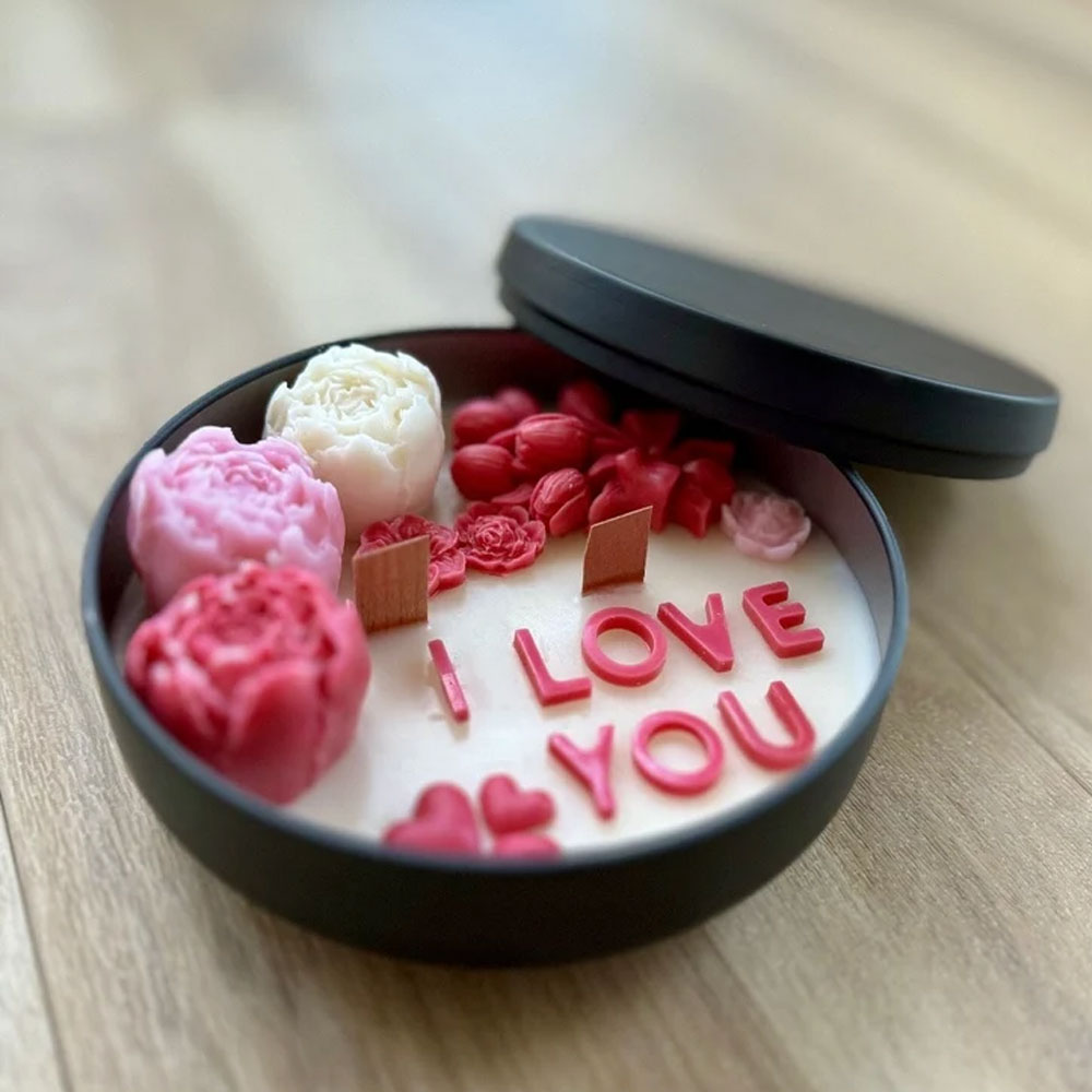 2pcs Austin Heart Silicone Can - Candle Making Austin 评论和价格