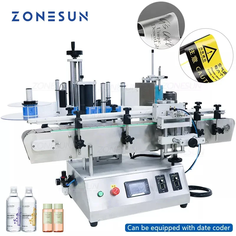 ZONESUN TB-500A Automatic Doub - Label Sticker Round 评论和价格